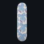 Blue Bows Coquette Skateboard<br><div class="desc">Hellblaue Weihnachtsbögen - Coquette Ribbons - rosa Bögen und cremeweißer Hintergrund.</div>