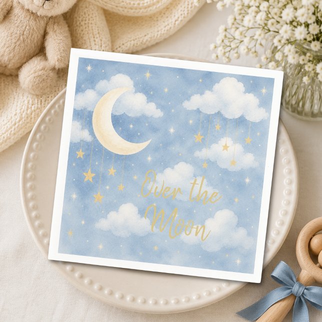 Blue Boy Baby Shower Serviette (Von Creator hochgeladen)
