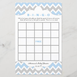 Blue BOY Bingo Bingo Pursuit Babydusche ZWEI SPIEL