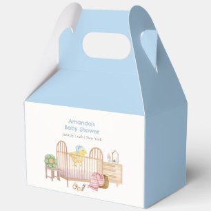 Blue Boy Nursery Spielzeug Kleiner Hahn Baby Showe Geschenkschachtel