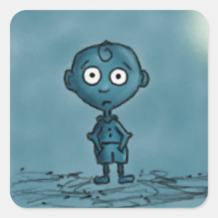 Blue Boy Stickers
