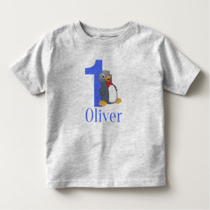 Blue Boys 1. Geburtstag - Oliver Geburtstag Kleinkind T-shirt