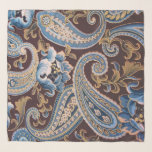 Blue Brown Vintag Paisley New Schal<br><div class="desc">Blue Brown Vintag Paisley New Chiffon Scarf von Gerson Ramos.</div>