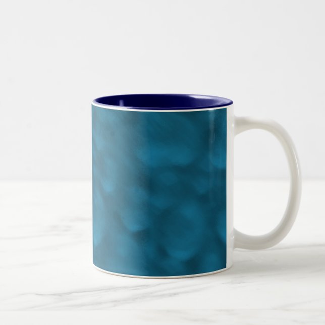 Blue Bubbles Tasse (Rechts)