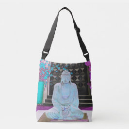 Blue Buddha Crossbody Bag Tragetaschen Mit Langen Trägern