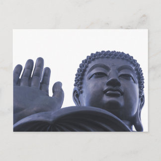 Blue Buddha Postkarte