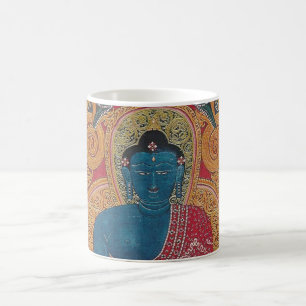 Blue Buddha schöne Tasse