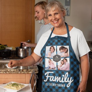 Blue Buffalo Kariert Lumberjack Familienfoto Colla Schürze