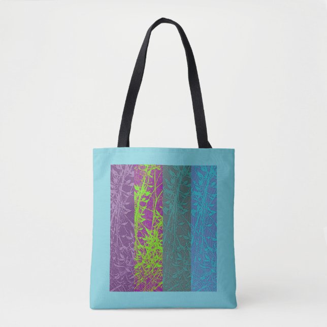 Blue Bush Tote Bag (Vorderseite)