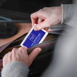 Blue Business Brand auf Business Card Fall Visitenkarten Dose<br><div class="desc">Blue Business Marke auf individualisierbaren Visitenkartengehäuse. Passen Sie es an, indem Sie Ihr Firmenlogo hochladen und Namen, Adresse, Telefonnummer, E-Mail und Website oder Social Media-Seite Ihres Unternehmens eingeben. Passen Sie es an, um Ihr Unternehmen zu werben oder Ihren Markennamen für Kunden oder Kunden zu fördern. Anpassbare Büroausstattung, mit der Sie...</div>