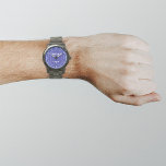 Blue-Business-Markenbezeichnung für Männer Armbanduhr<br><div class="desc">Ihr Firmenlogo auf blauem Hintergrund auf Männeruhr. Zubehör, das Sie in Ihre Werbeprodukte, Geschenke oder Geschenke an Ihre Kunden oder Kunden, um Ihr Geschäft zu werben oder Ihre Marke zu fördern. Anpassbare Uhr, mit der Sie Ihr Firmenlogo für Markenbewusstsein einsetzen können. Bitte Karo nach dem Hochladen Ihres Firmenlogos. Wenn Ihnen...</div>