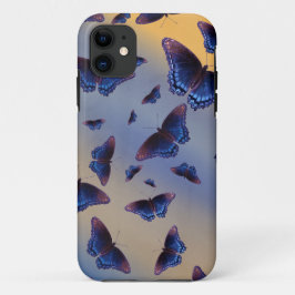 Blue Butterfats Sunrise Case-Mate iPhone Hülle