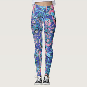 Blue Butterfells Psychedelic Dream Leggings