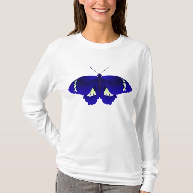 Blue Butterfly Kunstmuseum Monte T-Shirt (Vorderseite)