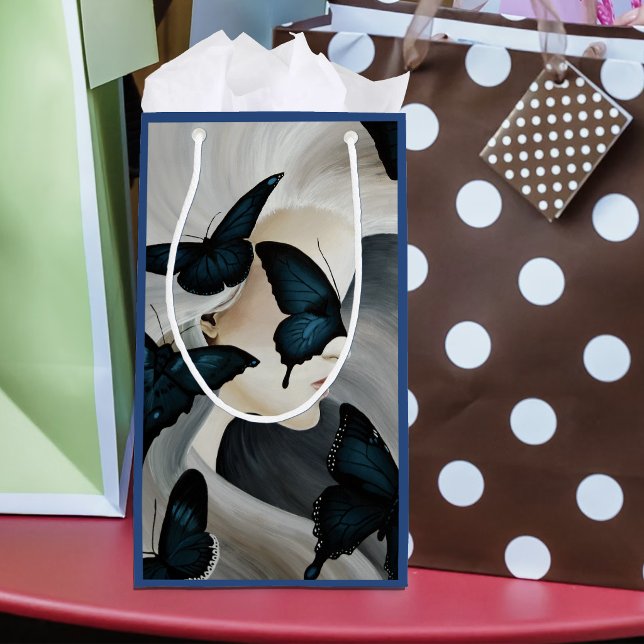 Blue Butterfly Masquerade Kleine Geschenktüte (Von Creator hochgeladen)