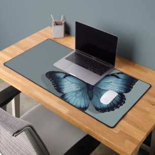 Blue Butterfly Mousepad Graceful und Elegant Schreibtischunterlage