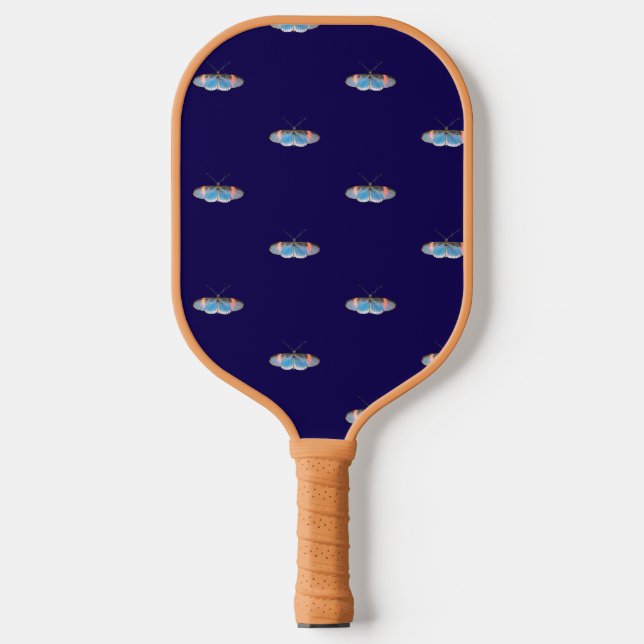 Blue Butterfly Pickleball Schläger (Vorderseite)
