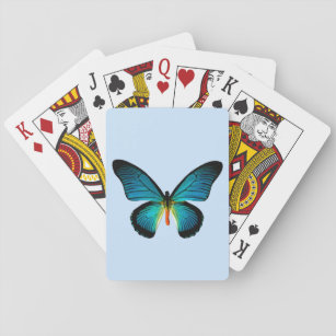 Blue Butterfly Playing Cards Spielkarten
