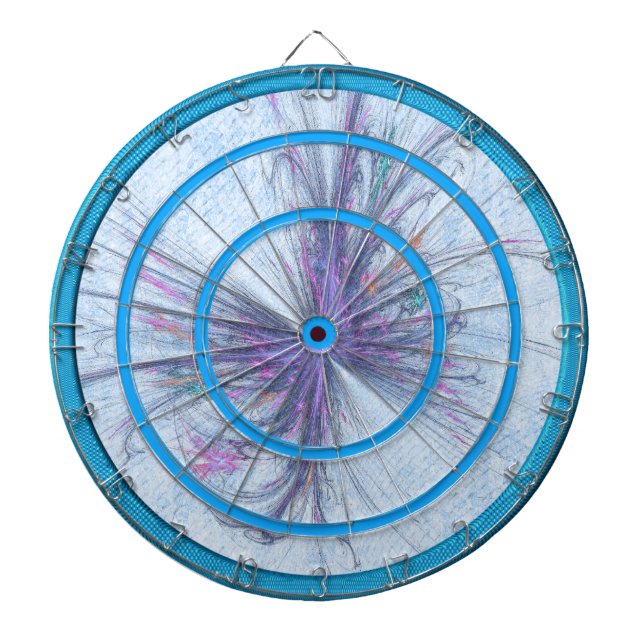 Blue Butterfly Regulation Dart Board Dartscheibe (vorne)