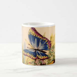 Blue-Butterfly-Tasse Kaffeetasse