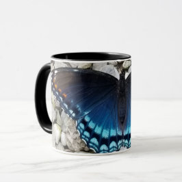 Blue-Butterfly-Tasse Tasse