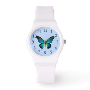 Blue Butterfly Watch Armbanduhr