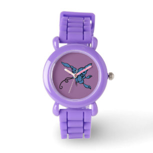 Blue Butterfly Watch Armbanduhr
