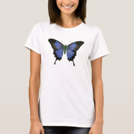 Blue Butterfly Women's Basic T - Shirt