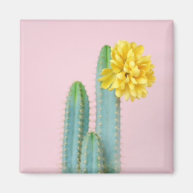 Blue Cactus Trio Magnet (Vorne)