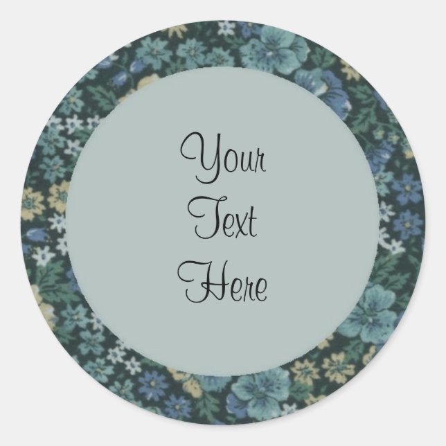 Blue Calico Sticker (Vorderseite)