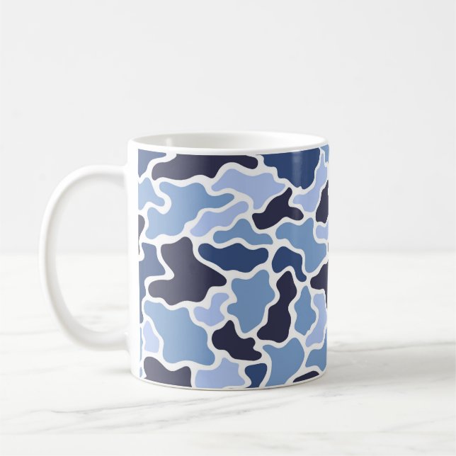 Blue Camo Kaffeetasse (Links)