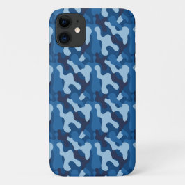 Blue Camouflage Case | iPhone | Pad | Samsung
