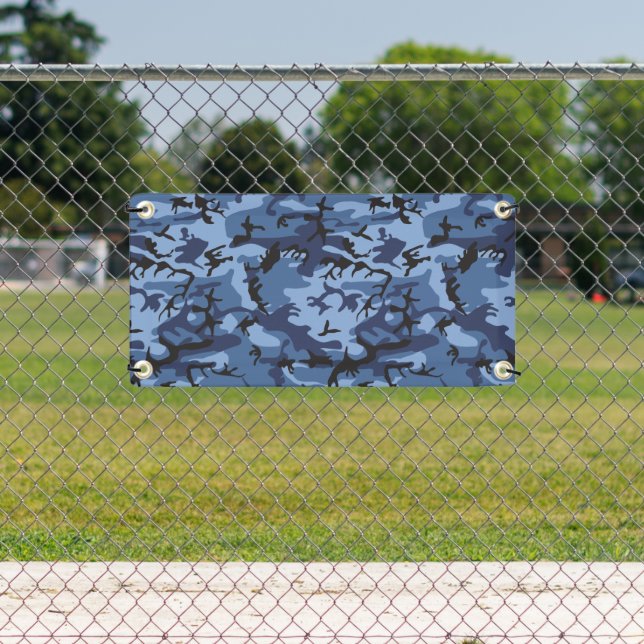 Blue Camouflage, Militär, Armee Banner (Insitu)