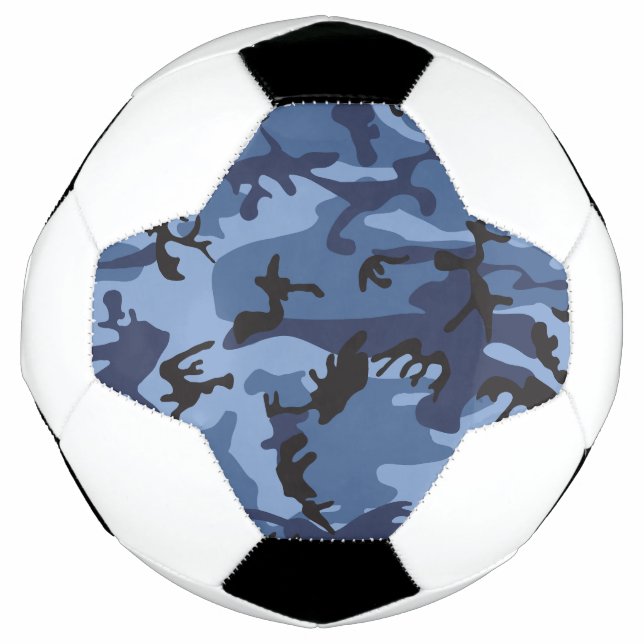 Blue Camouflage, Militär, Armee Fußball (Vorderseite)