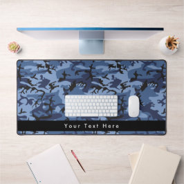 Blue Camouflage, Militär, Armee Schreibtischunterlage