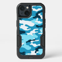 Blue Camouflage OtterBox Samsung Galaxy S7 Fall