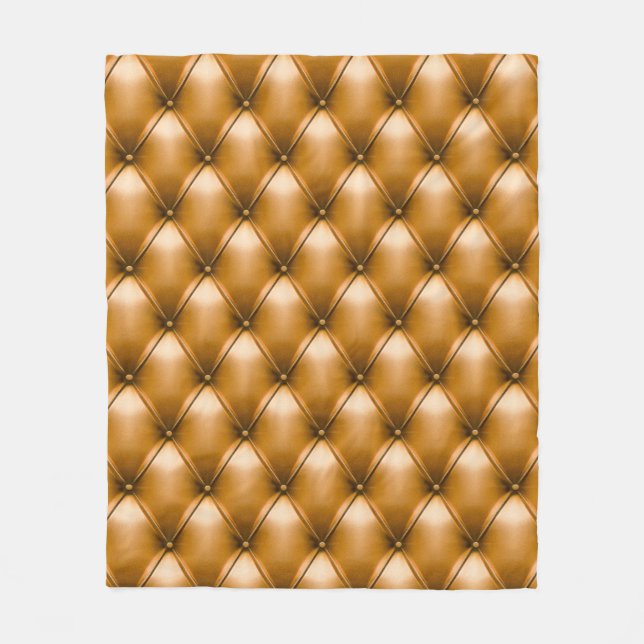 Blue Capitone Textile: Retro Hintergrund Fleecedecke (Vorderseite)