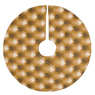 Blue Capitone Textile: Retro Hintergrund Polyester Weihnachtsbaumdecke