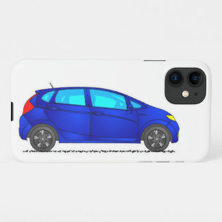 Blue Car iPhone Case, Familienfahrzeug 11 Hülle