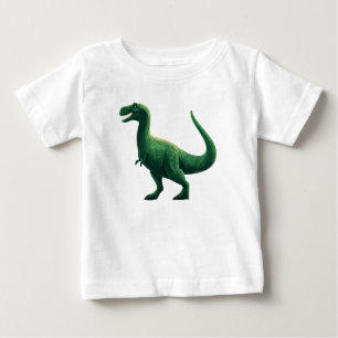 Blue Cartoon Dinosaur - Niedliches Dino-Shirt für  Baby T-shirt