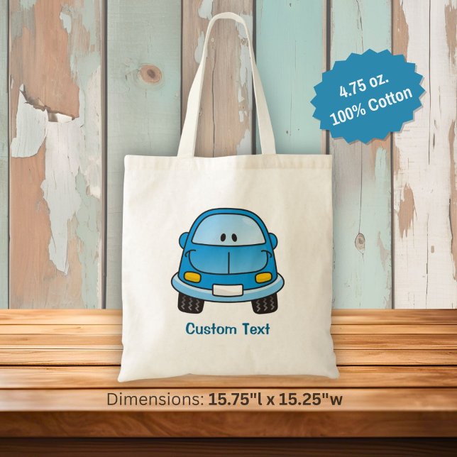 Blue Cartoon Toto Tasche (Von Creator hochgeladen)