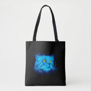 Blue Cat Face