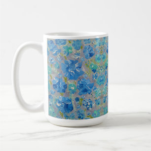 Blue Celebration Coffee Tasse