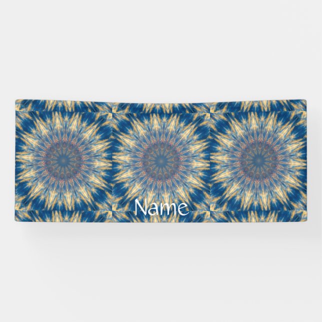 Blue Chakra Kaleidoskop Thunder_Cove Banner (Horizontal)