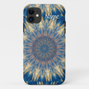 Blue Chakra Kaleidoskop Thunder_Cove Case-Mate iPhone Hülle