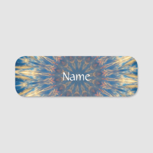 Blue Chakra Kaleidoskop Thunder_Cove Namensschild