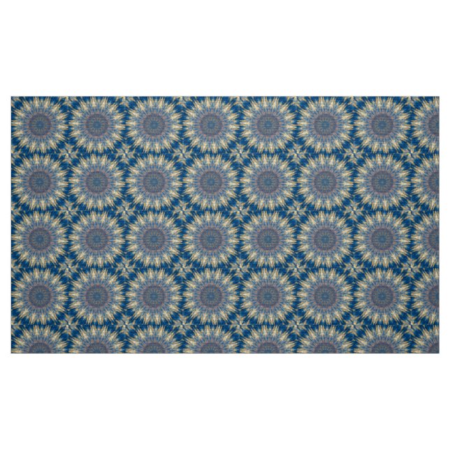 Blue Chakra Kaleidoskop Thunder_Cove Stoff (Fat Quarter (45,7 x 55,9 cm))