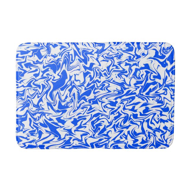 Blue Chaos...... Badematte (Vorderseite)