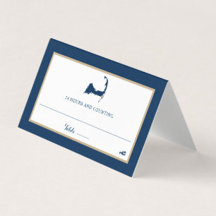 Blue Chatham Cape Cod Wedding Seating