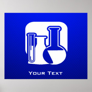 Blue Chemistry Poster